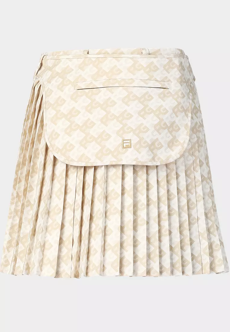 FILA CORE ATHLETICS GOLF BTB LUXURY CLASISSANCE Women Skirt (Light Khaki)
