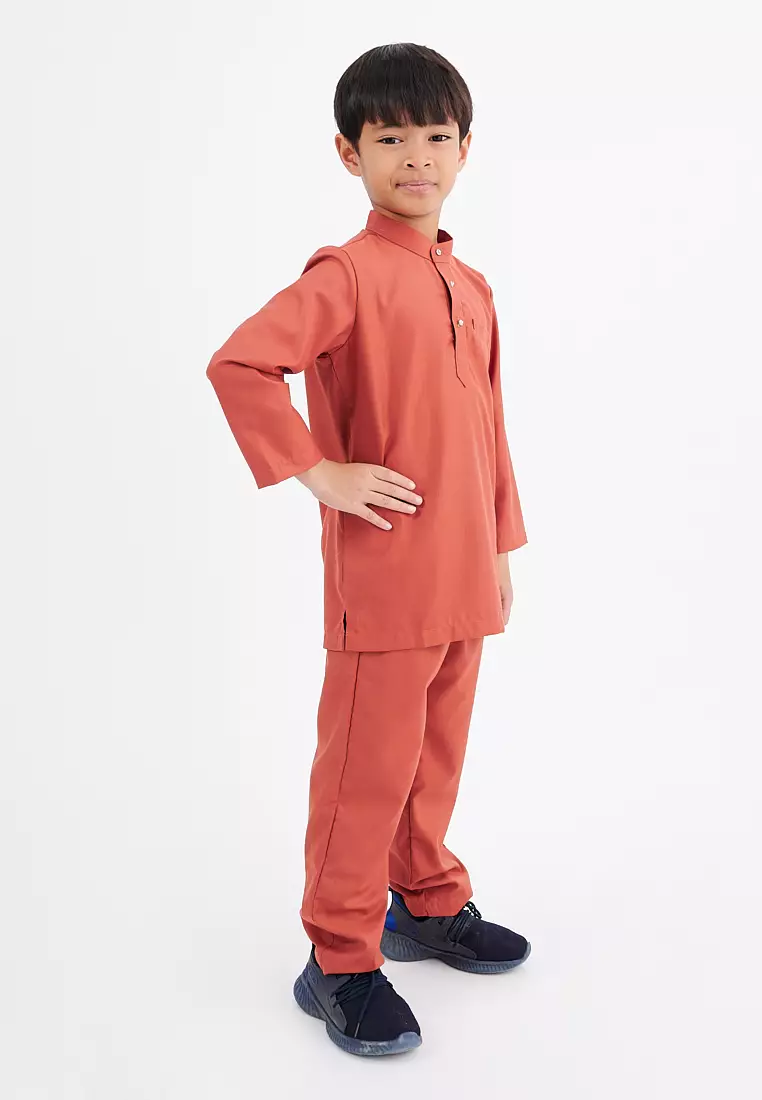 Gene Martino - Daris Baju Kurta Slim Fit Sedondon – Kids 1143