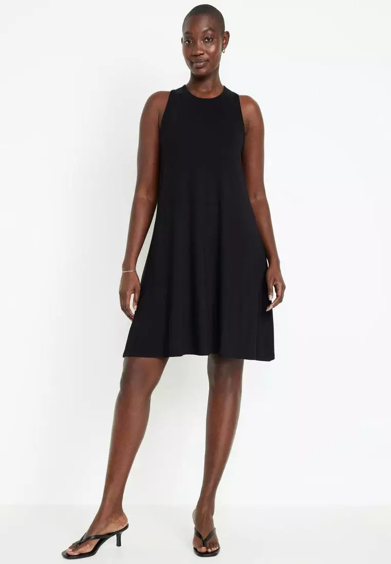 Sleeveless Mini Swing Dress