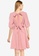 Forever New pink Adriana Babydoll Mini Dress 8ECAAAA2711730GS_1