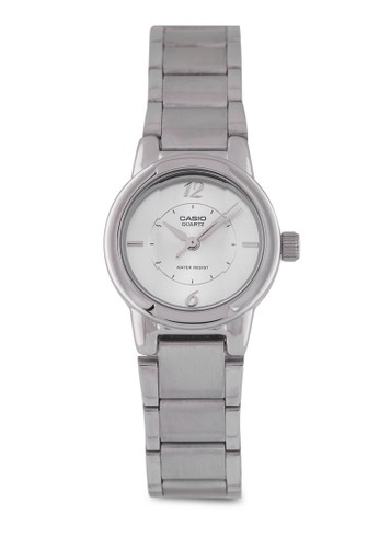 Casesprit outletio LTP-1230D-7CDF 圓框細鍊錶, 錶類, 不銹鋼錶帶