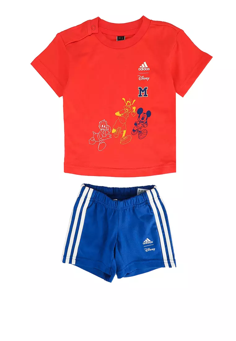 shorts and t shirt set adidas