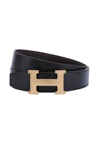 Hermès multi Hermes h martelee belt buckle with double leather belt 32mm 7B2CAAC64757BBGS_1
