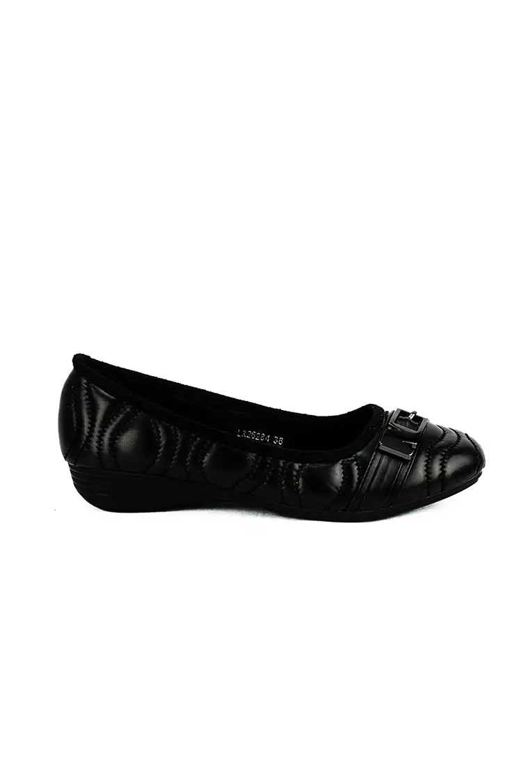 Women's Ballet Flats LX 26284 Black C49