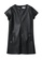 MANGO KIDS black Faux-Leather Dress D9CDDKA60E9C71GS_1