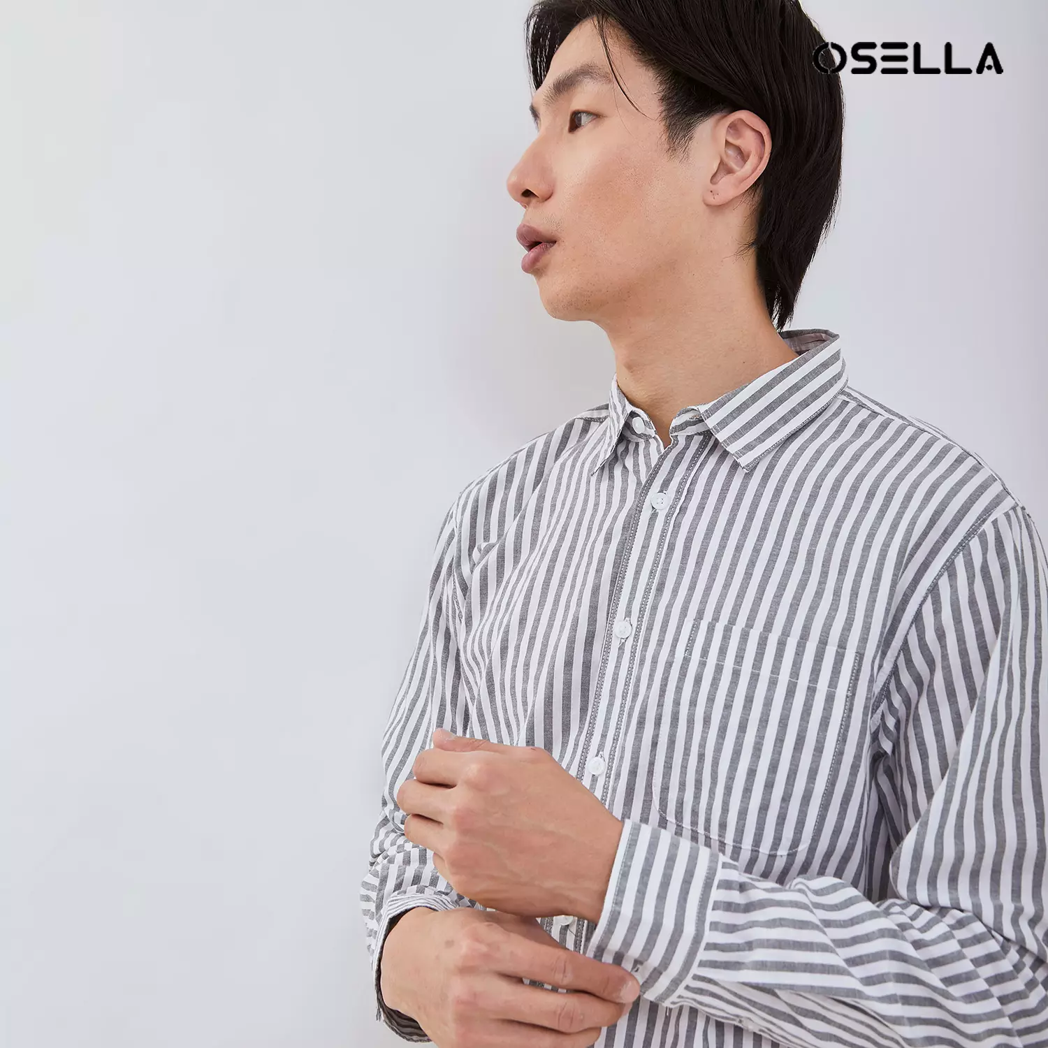 [NEW] Osella Soetta Long Sleeve Shirt 20374013 | Kemeja Lengan Panjang Pria