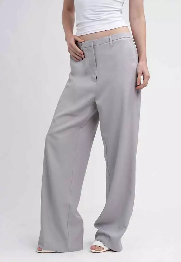 Naya Classic Wide-Leg Trousers