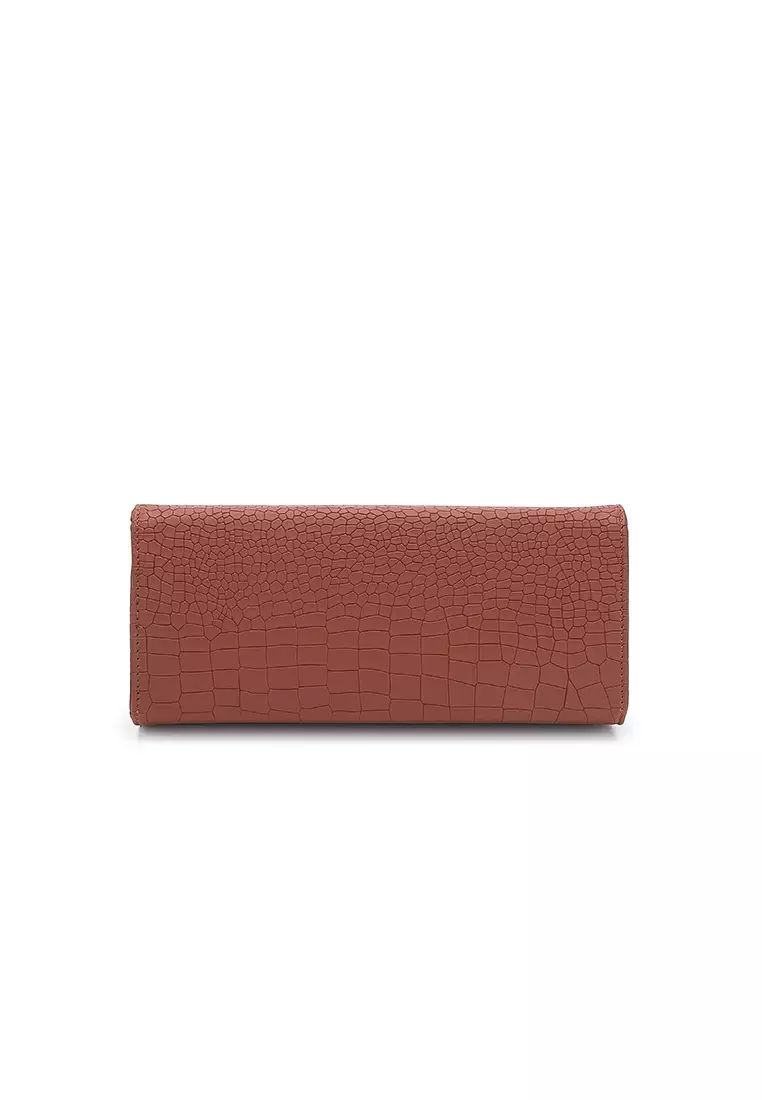 Women's Top Handle Bag / Sling Bag / Crossbody Bag / Shoulder Bag (Tas Tangan Wanita / Tas Selempang Wanita / Tas Bahu Wanita) - Cokelat