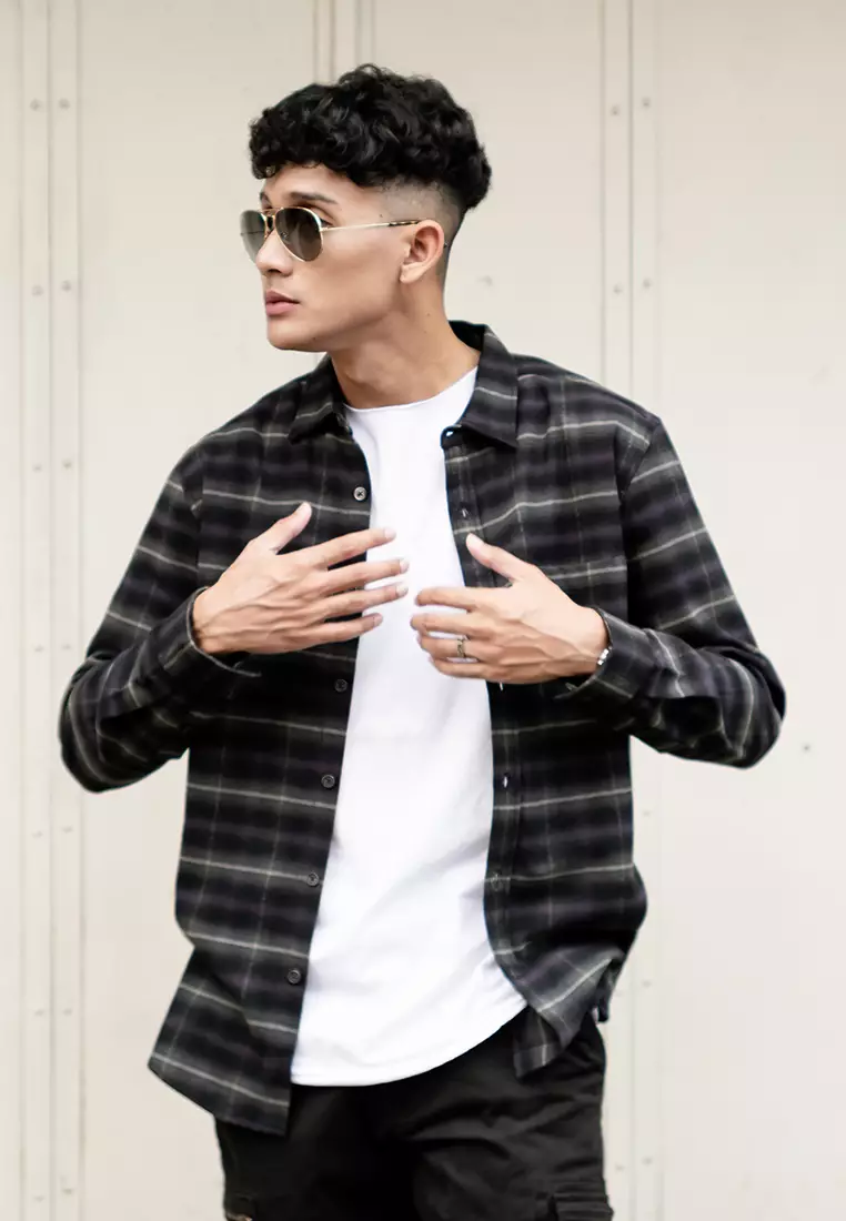 OXCON VETERANO Shadow Flannel Extra Comfort Deep Purple