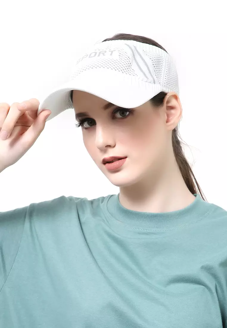 Zaskia Basball Cap Pelindung Matahari  Untuk Pria Dan Wanita - Putih