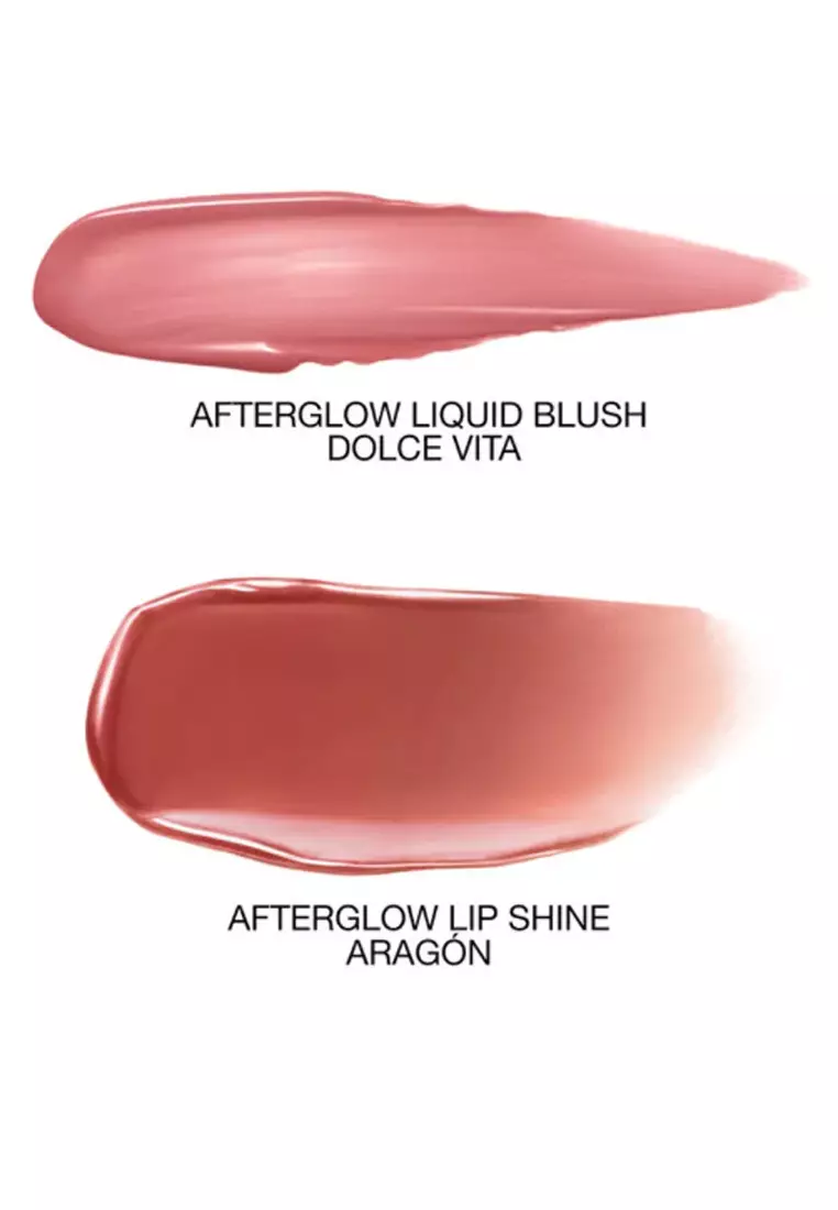 NARS Mini Afterglow Liquid Blush & Lip Shine Duo - Dolce Vita & Aragon