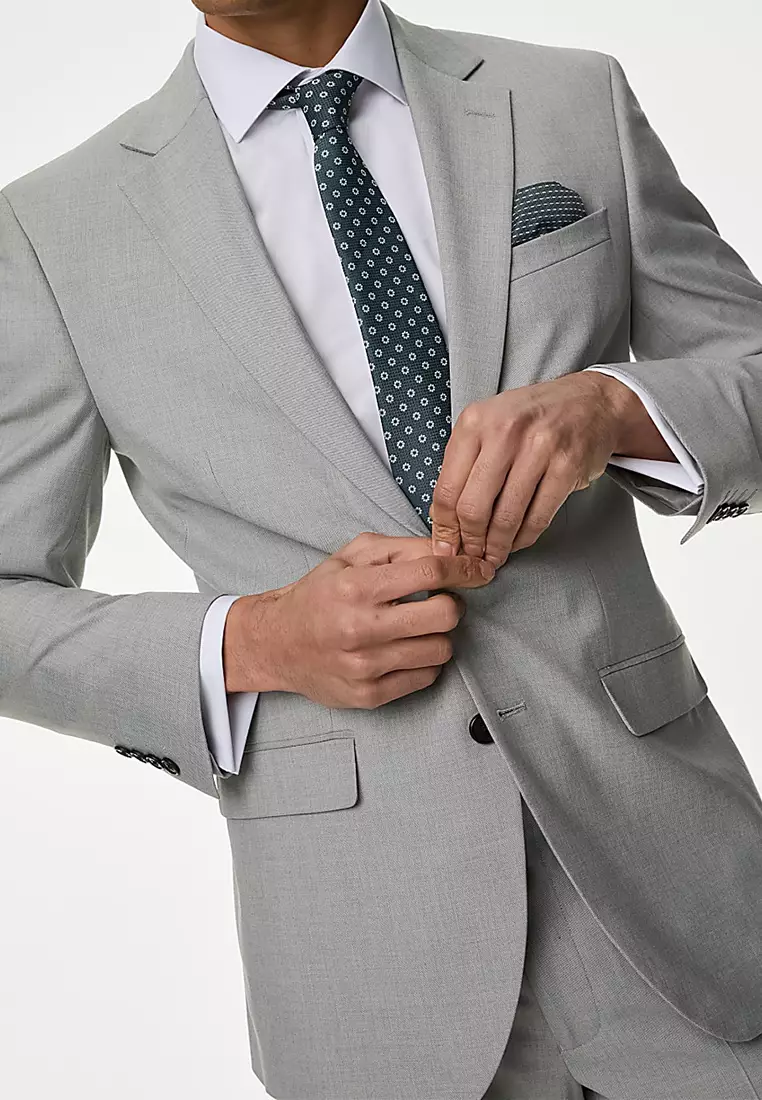 Regular Fit Stretch Suit Jacket