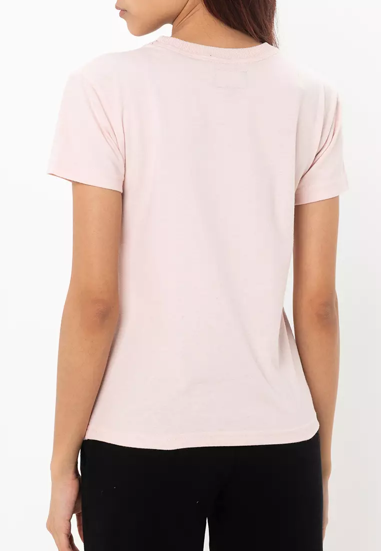 70'S Script Metallic Logo Tee