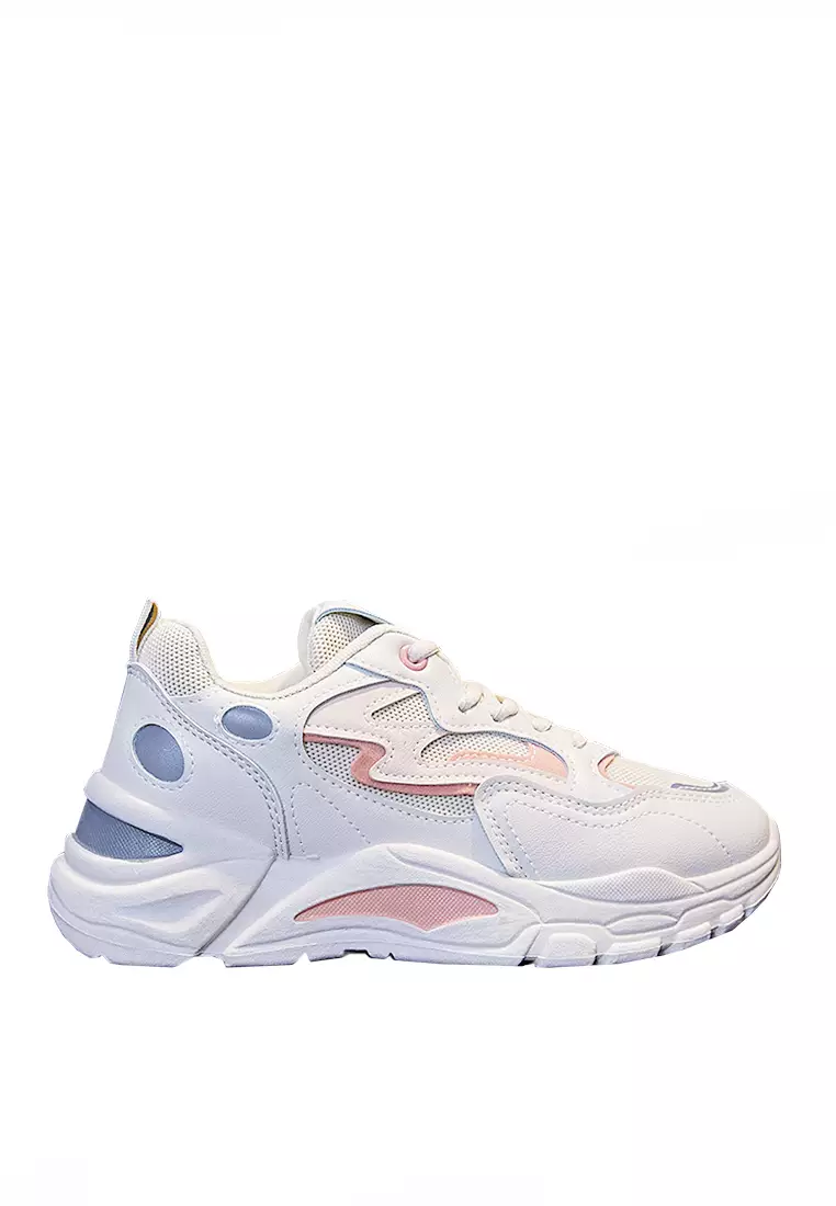 Discount on Twenty Eight Shoes  shoes - SKU: VANSA Casual Stitching Platform Sneakers VSW-T8111