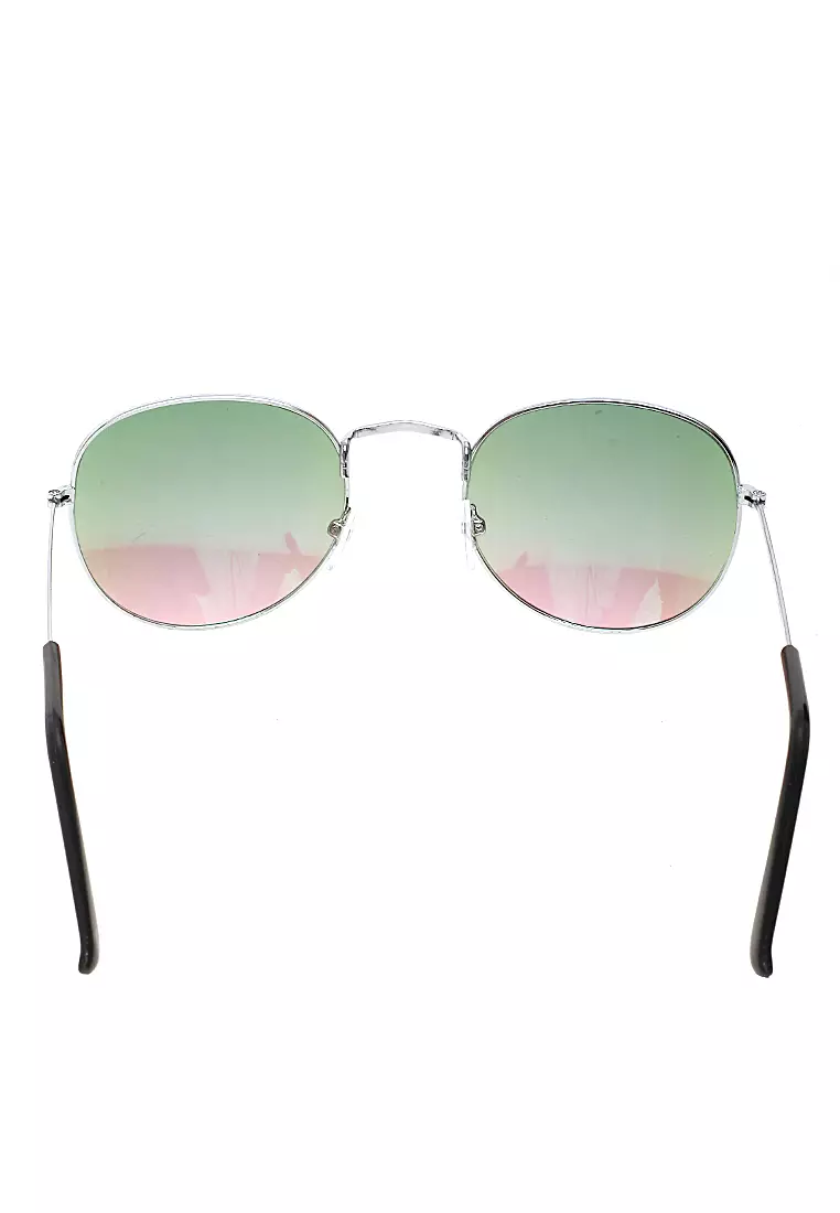 Mackenzie Kacamata Aviator Polarized Lens Sunglasses UV Protection Frame Material Metal ORIGINAL - Green
