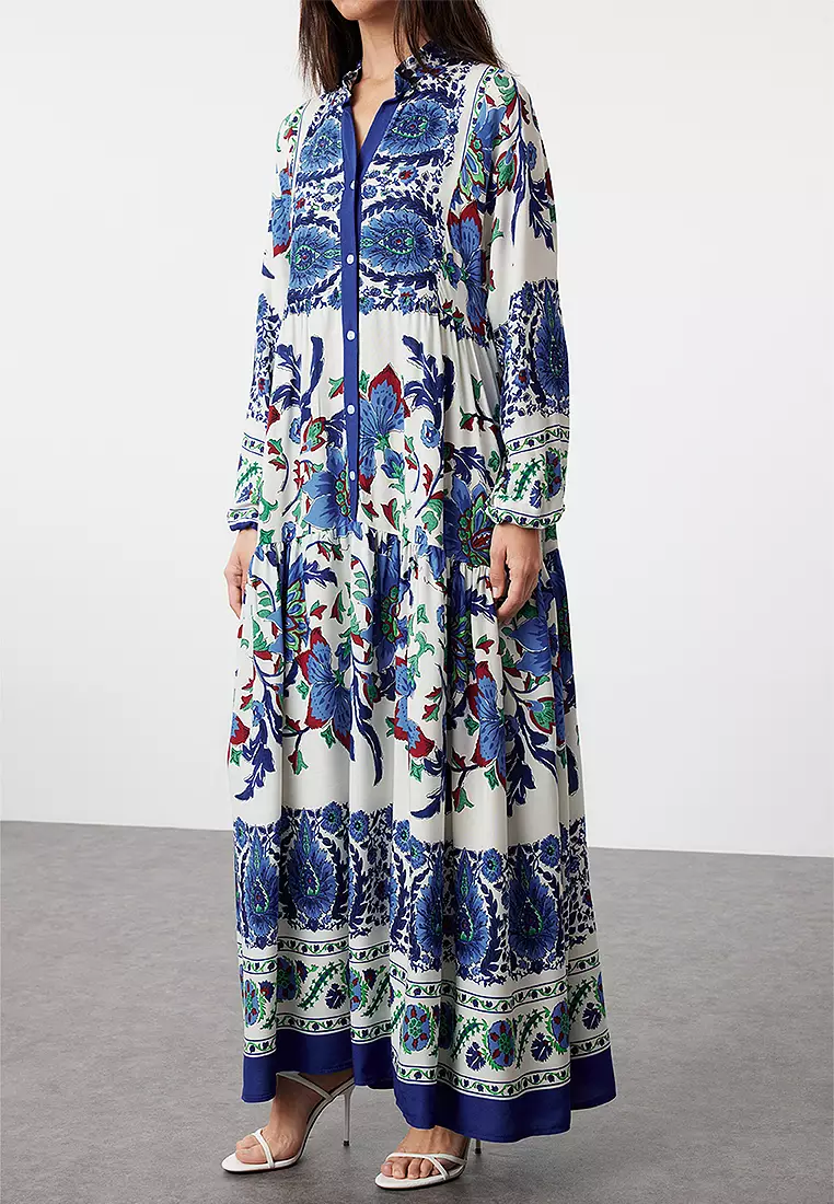 Printed Maxi Dress