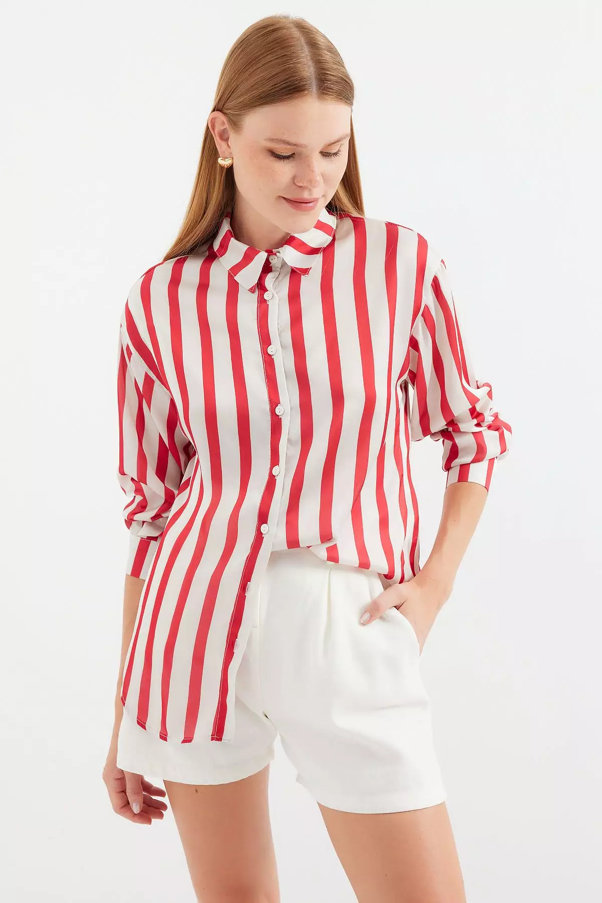 Long Sleeves Collared Shirt