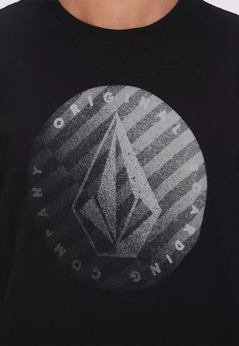 MSF SHADING STONE SHORT SLEEVE TEE BLACK