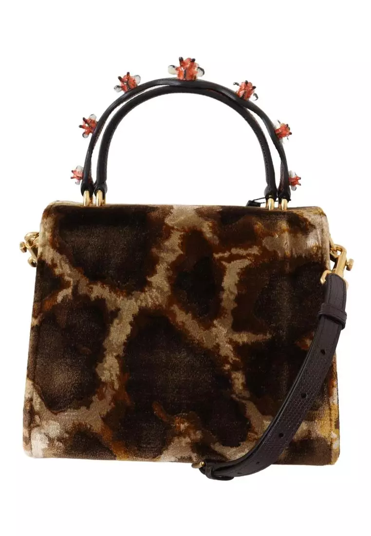 Dolce and gabbana hot sale giraffe print purse