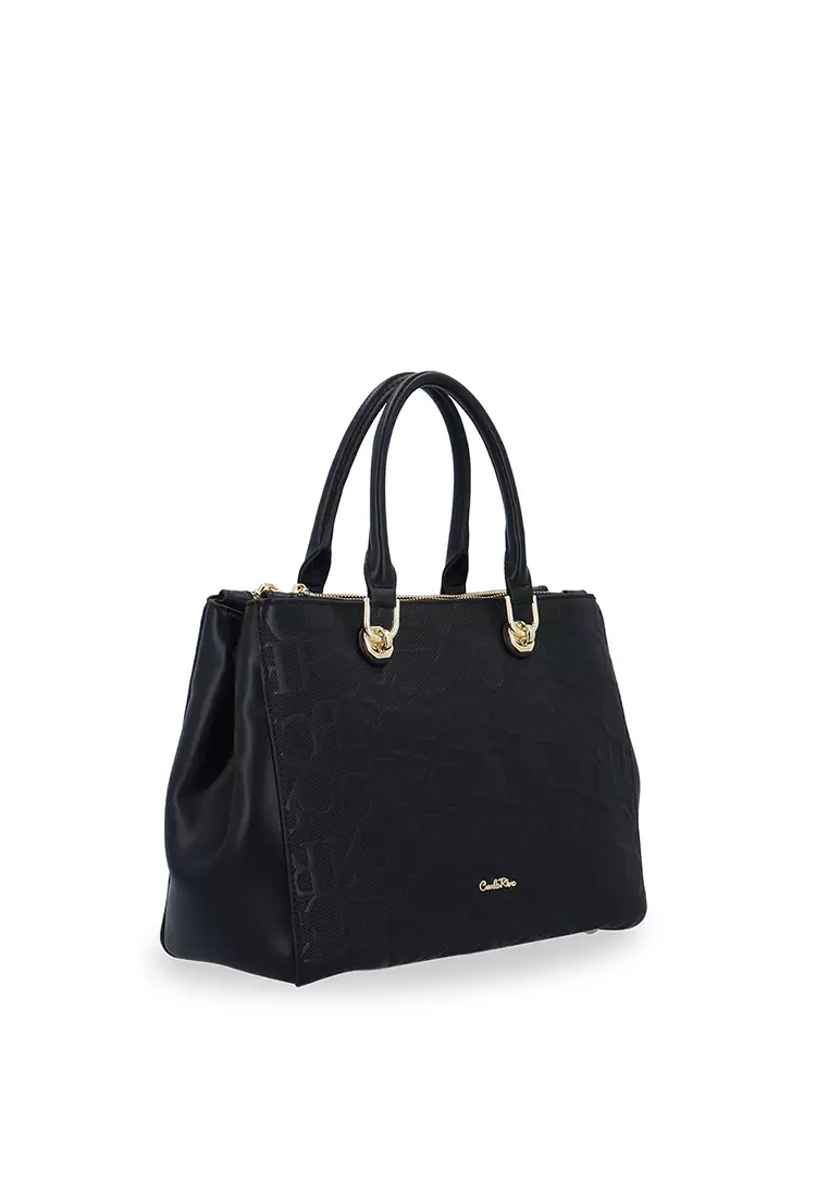 CR Isla Top Handle Bag - Black