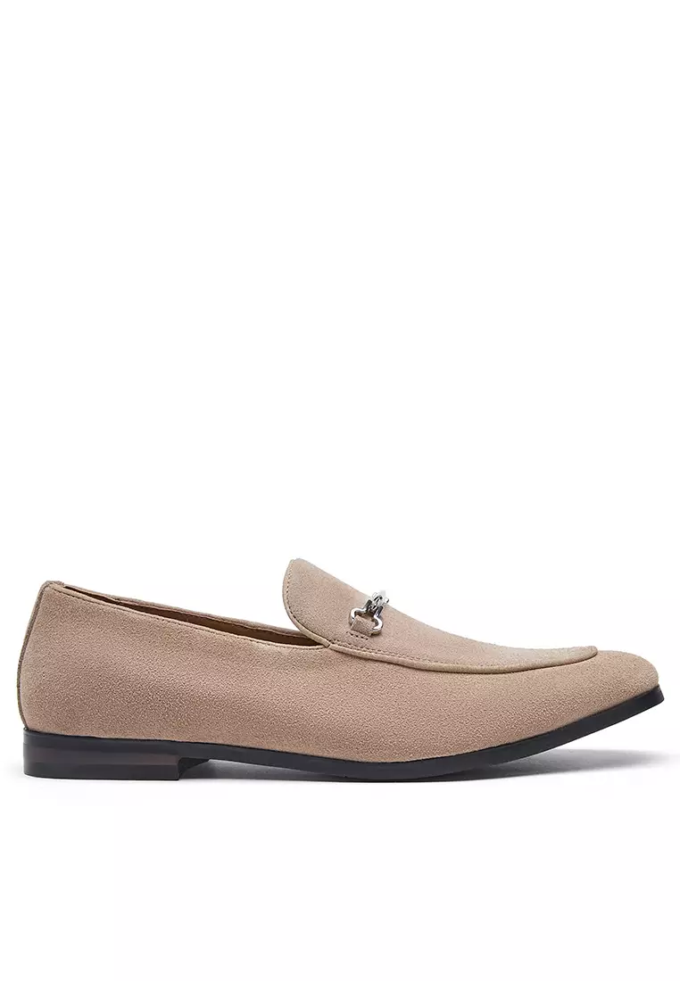 Cow Suede Horsebit Loafers KB LG11G