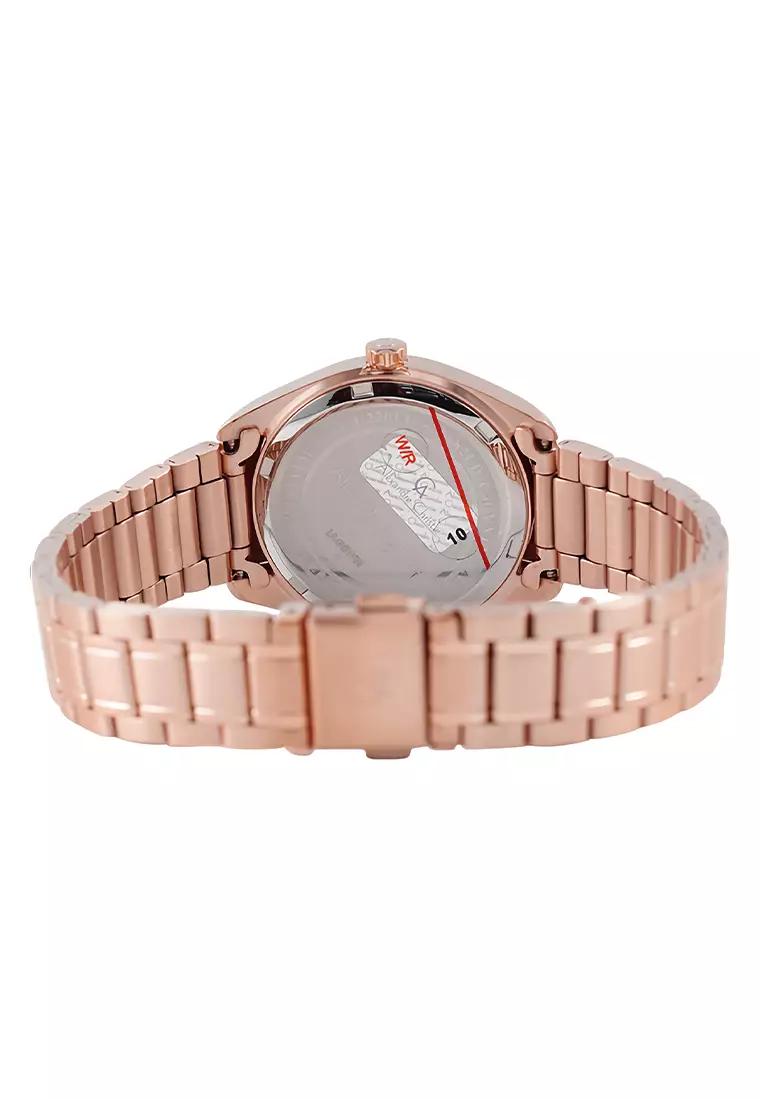 Alexandre Christie - Jam Tangan Wanita - Rosegold - Stainless Steel - 8682 LDBRGSL