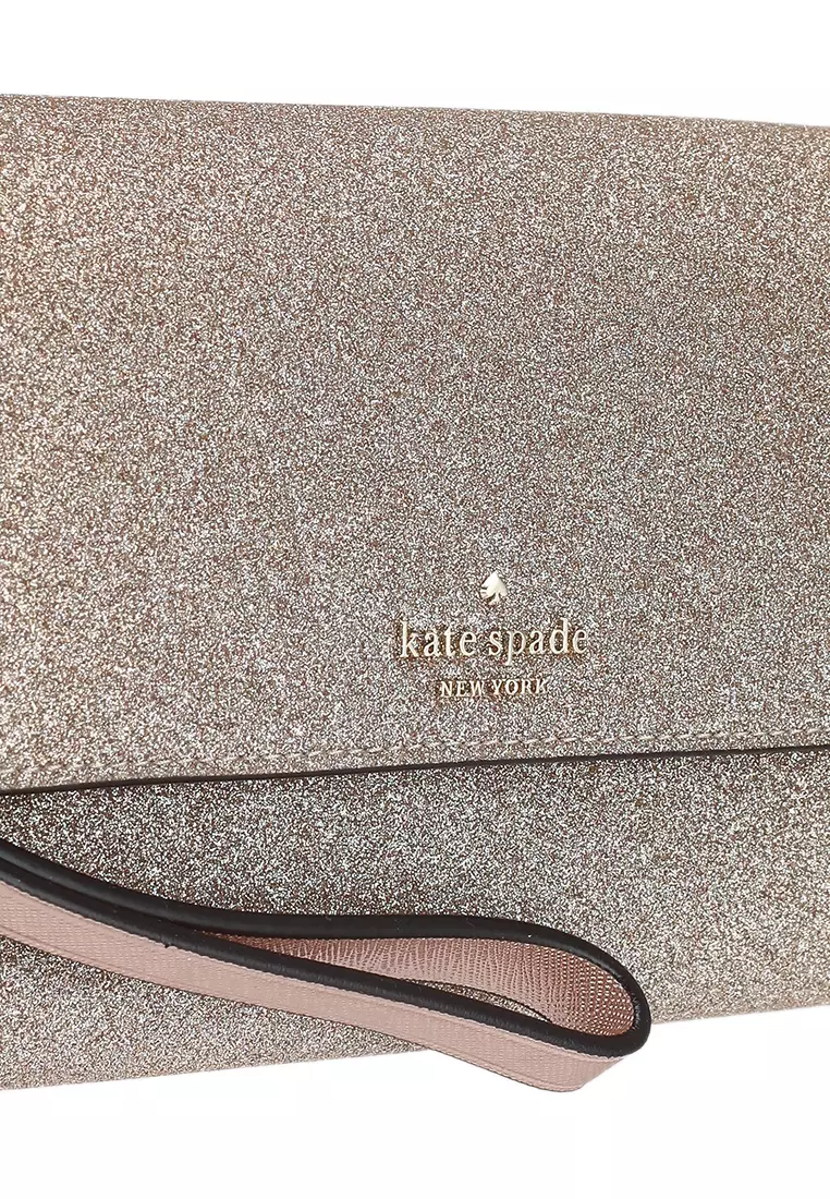 Kate Spade Shimmy Glitter Boxed Medium Wristlet (hz) 2024 Buy Kate