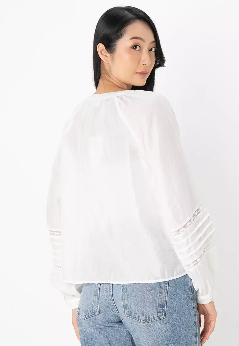 Sully Long Sleeve Lace Top
