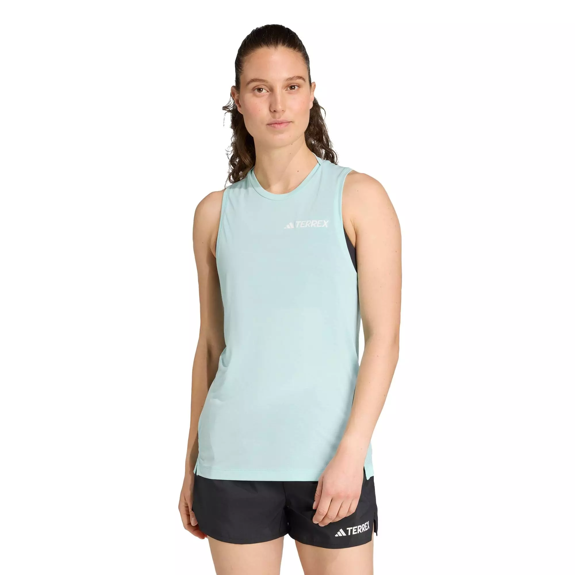 Hiking Terrex Xperior Climacool+ Tank Top Women Turquoise JN3896