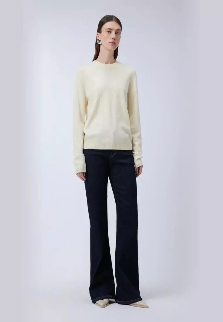 Long Sleeve Pullover Cashmere Sweater