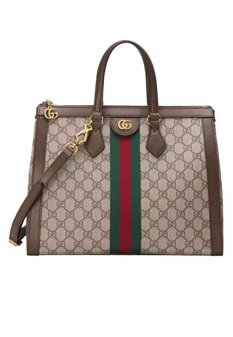 Buy GUCCI Gucci Canvas and leather Women s handbag 524537K05NB