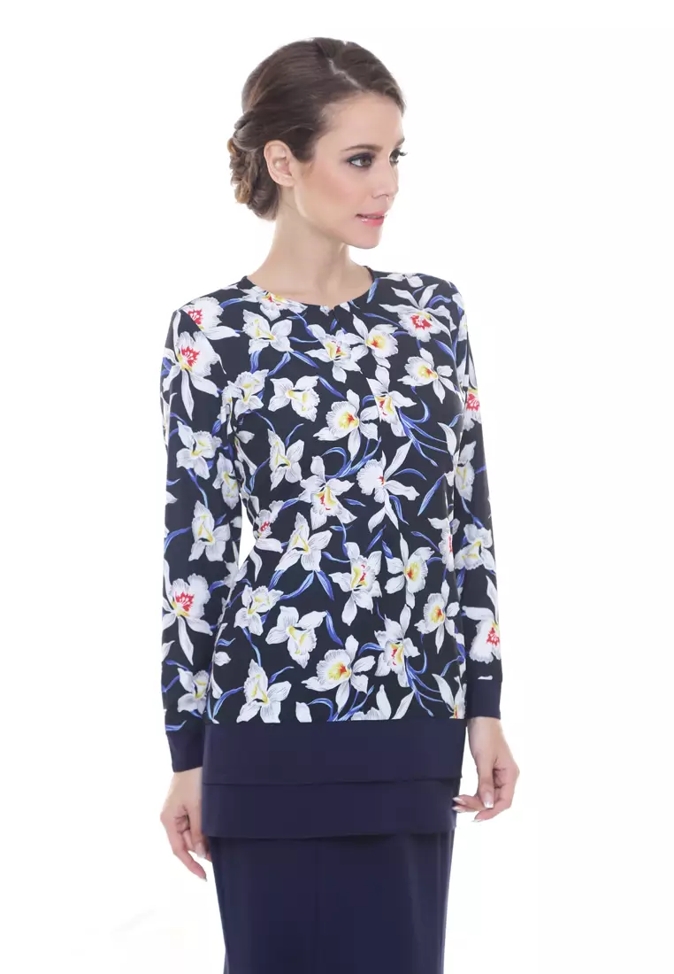 Alice Kurung Modern in Blue