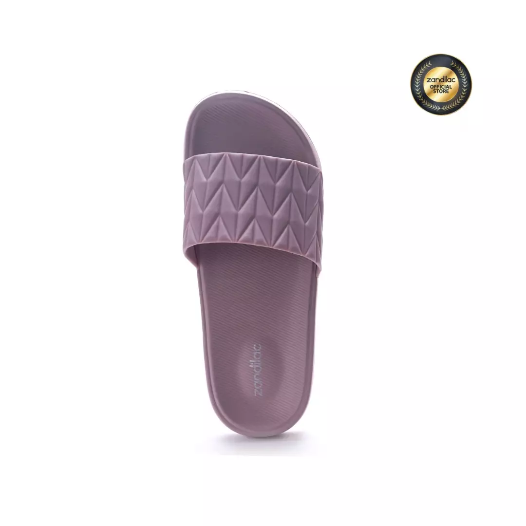 ZANDILAC - SANDAL WANITA DEWASA CH220585WD - UNGU FAWN full karet