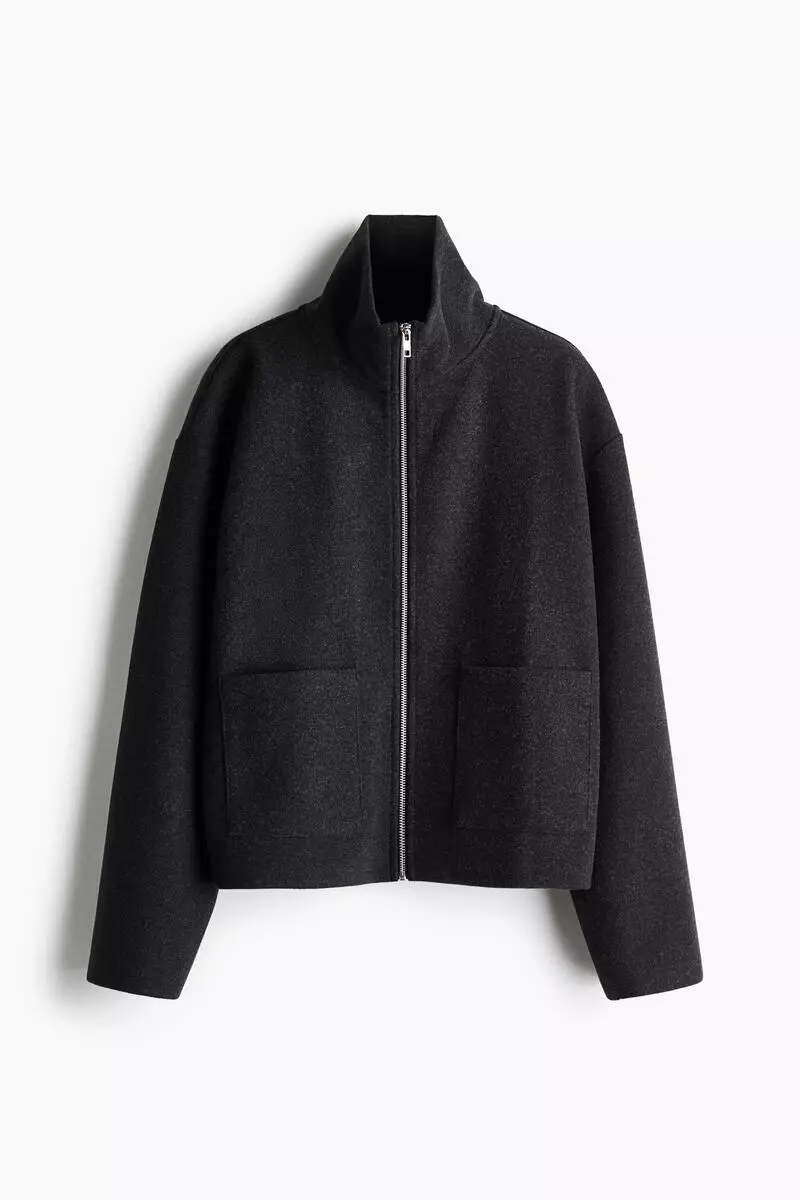 Zip-through sweatshirt