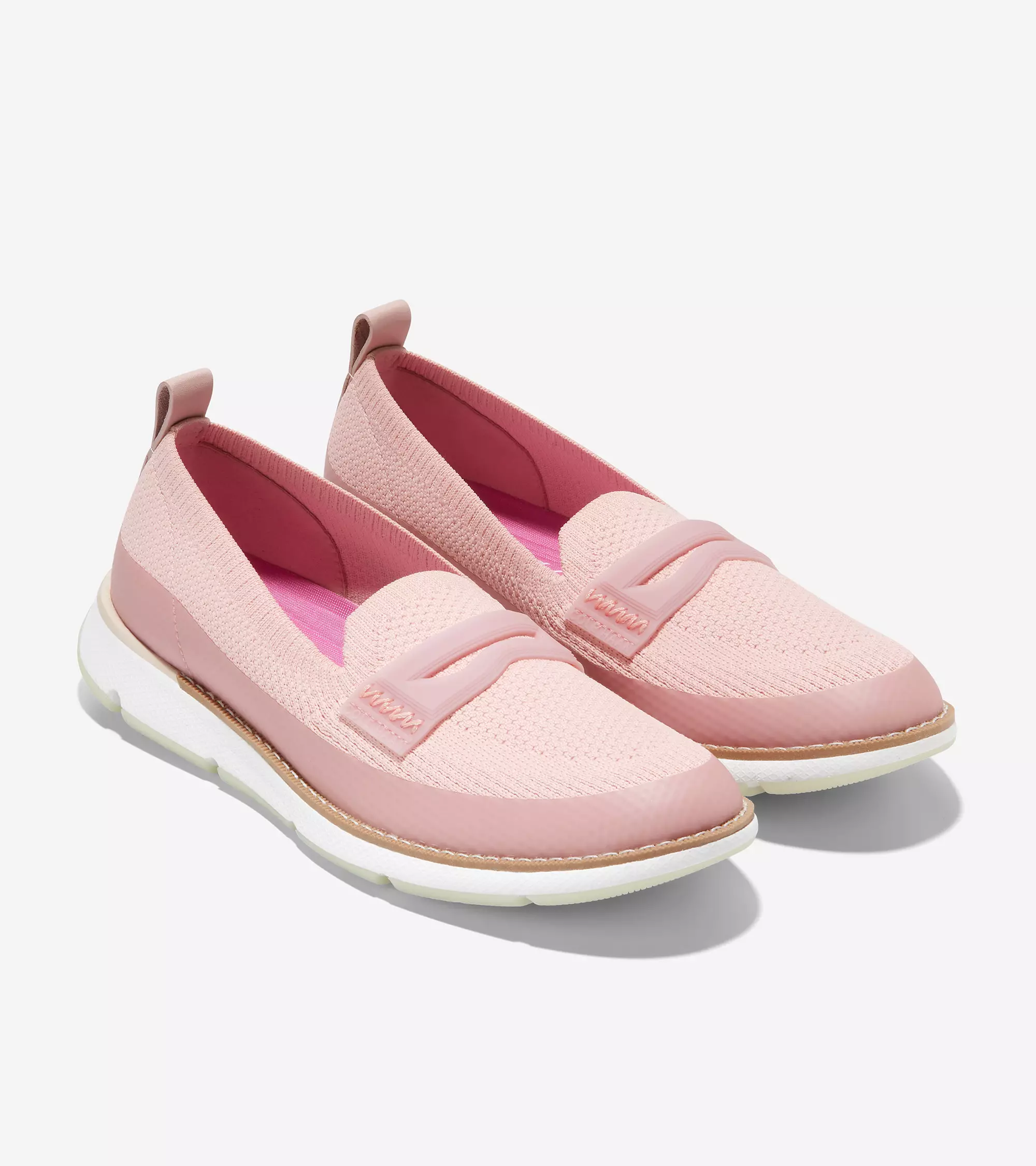 Cole Haan Woman 4.Zerogrand Stitchlite Loafer - Sepatu Wanita (Pink)