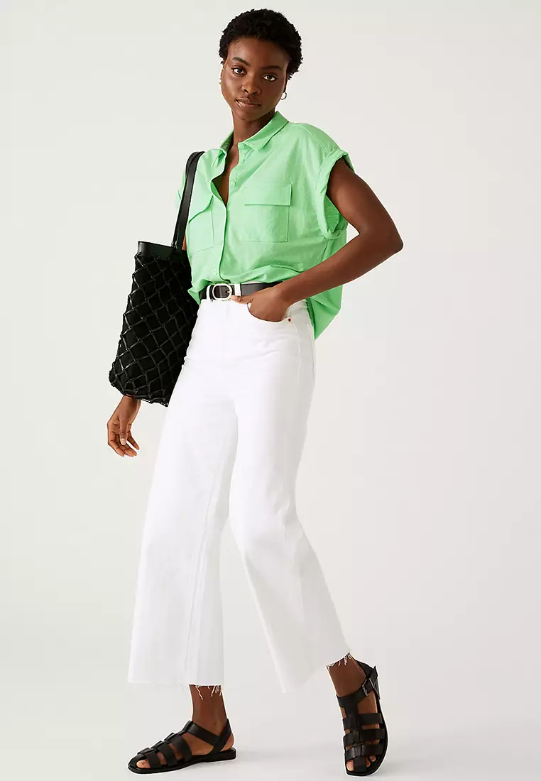 Jersey Collared Shirt