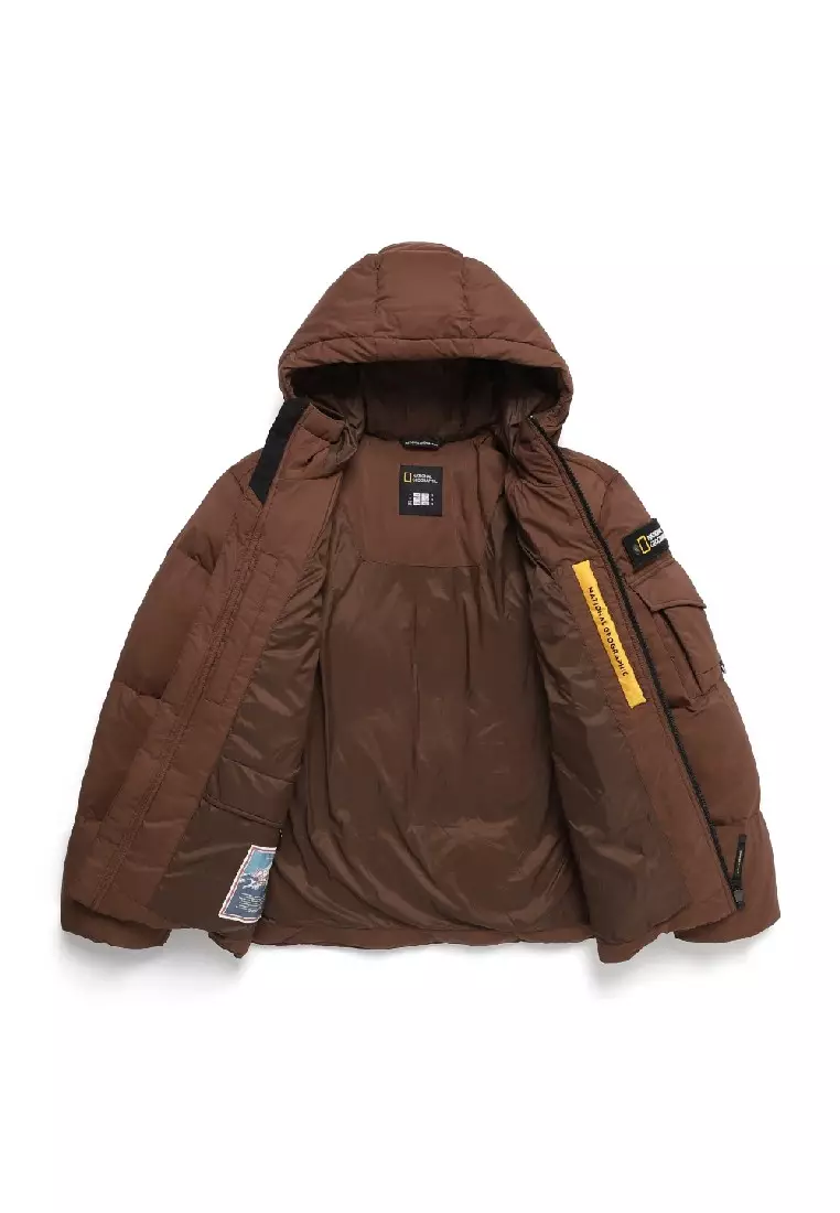 Unisex GOLDEN MOLE Hooded Down Jacket