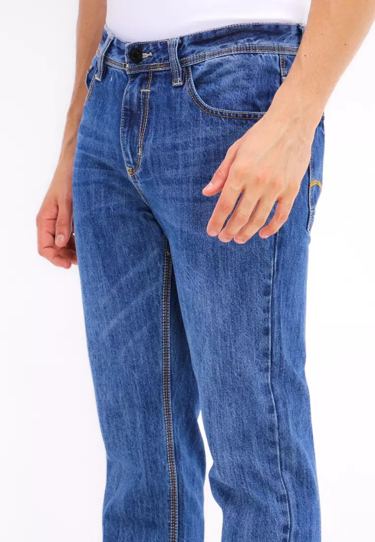 Denim Long Pants Regular Fit