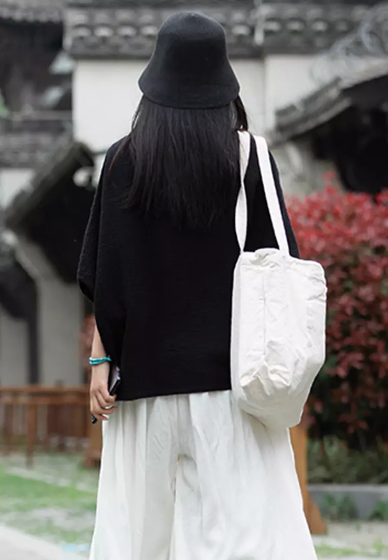 雙層竹節紋圓領T恤 BXF2524