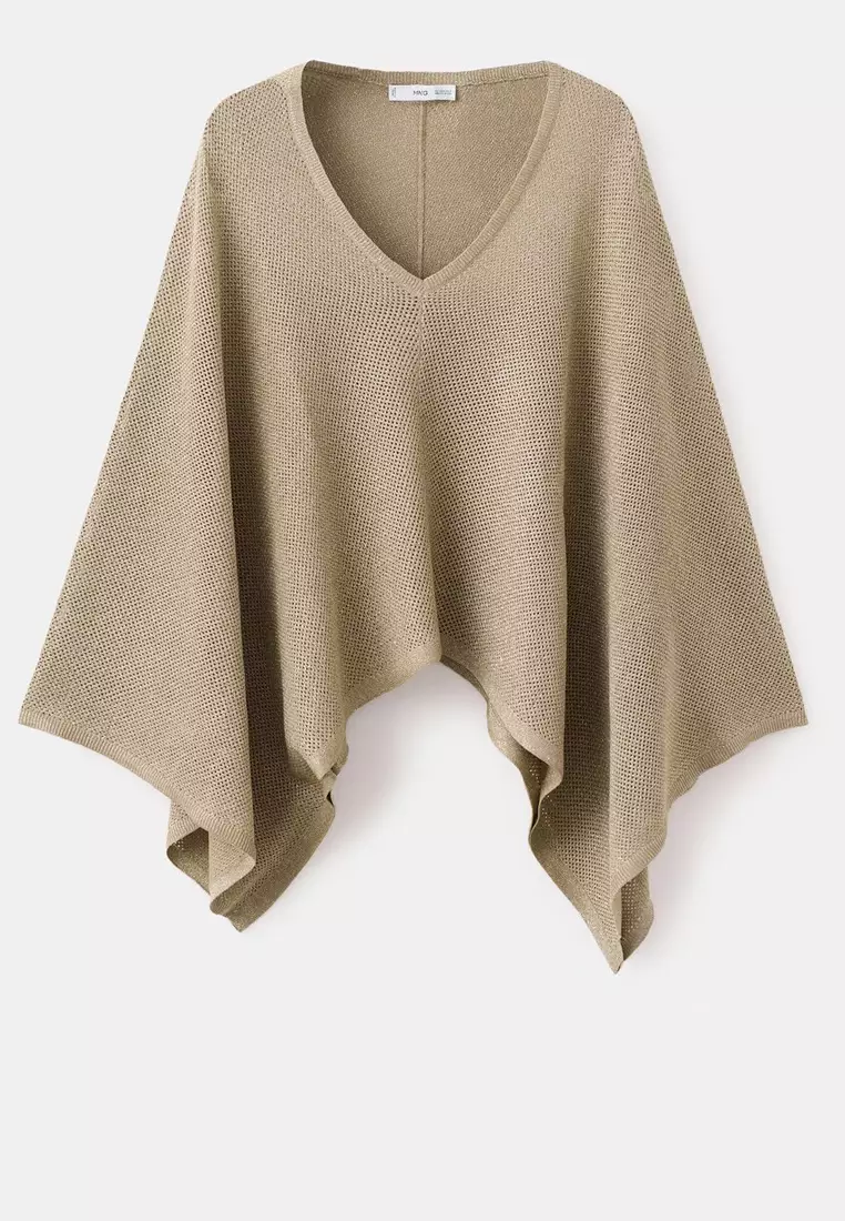 V-Neck Knit Top
