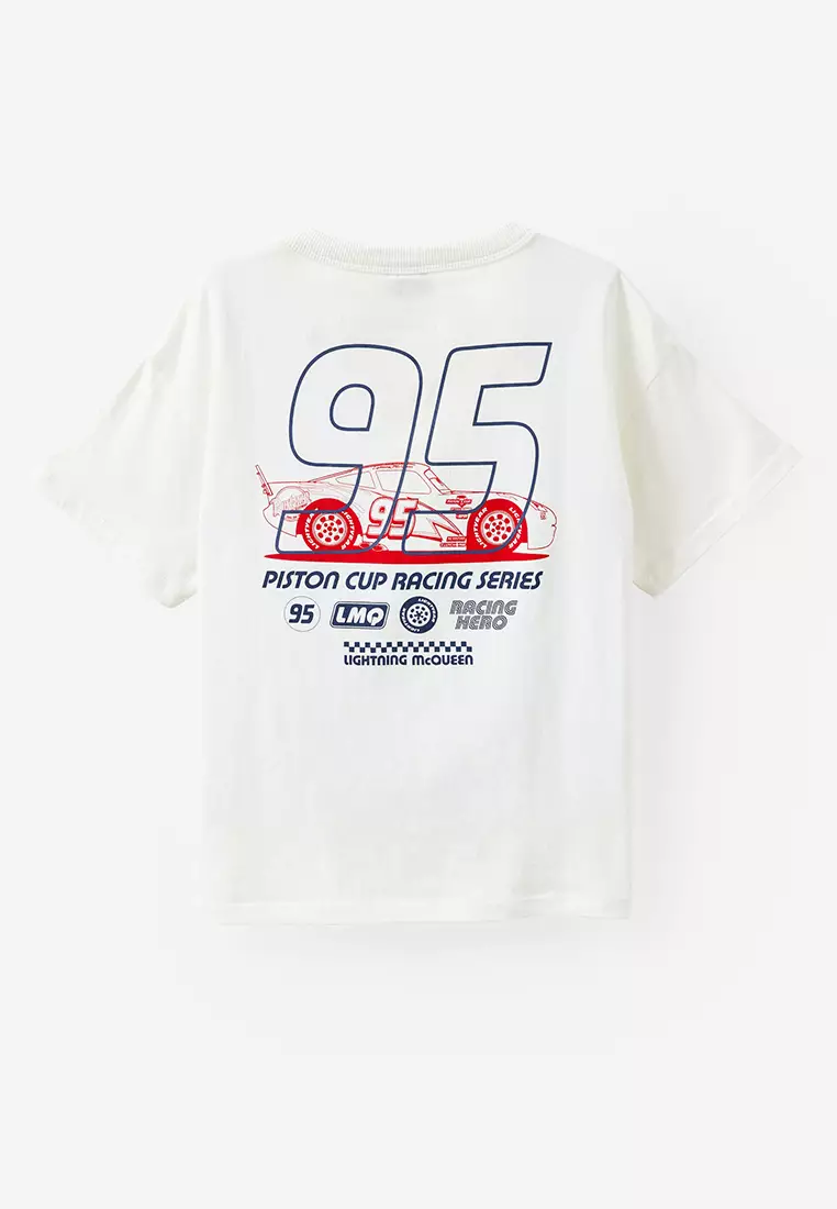 Licensed Drop Shoulder Short Sleeves Tee