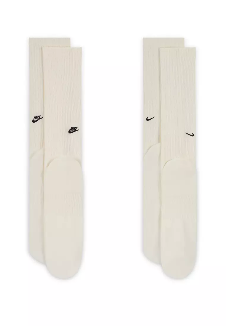 Everyday Cushioned Crew Socks (2 Pairs)