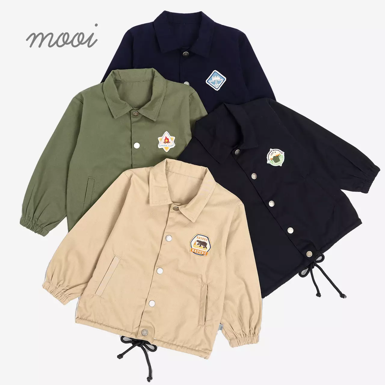 Mooi Jaket Anak Lucio Jacket - Army Green