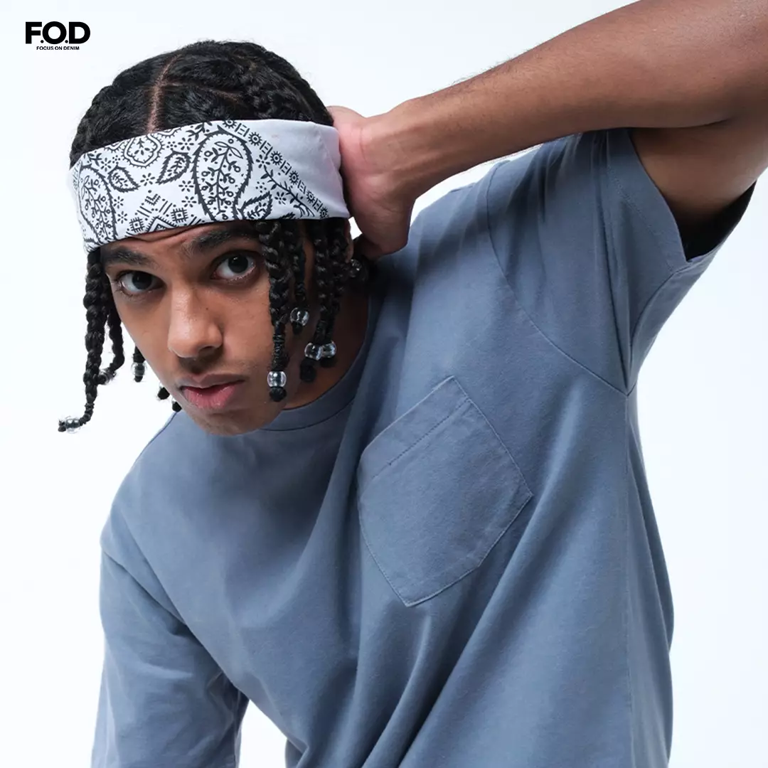 FOD Kaos Unisex Zed Baby Blue