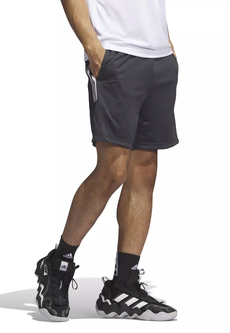 Adidas 3 stripe basketball sales shorts
