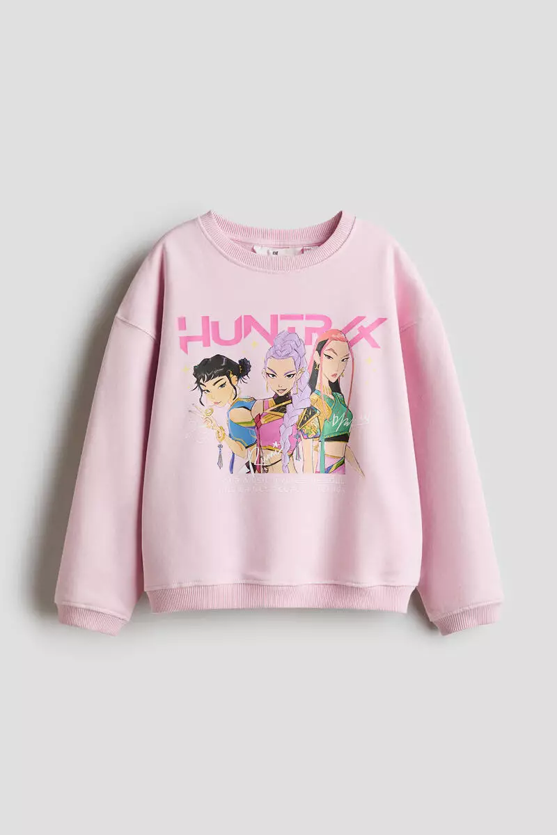 Motif-detail sweatshirt