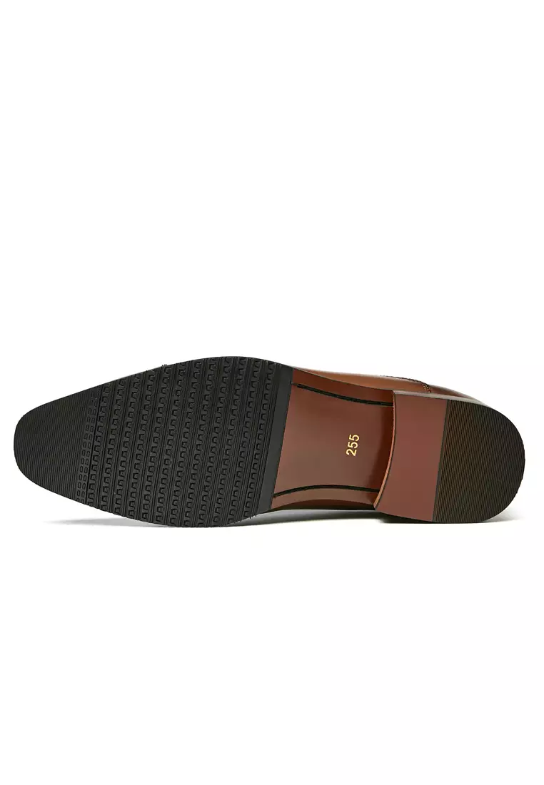 Leather Cap Toe Business Shoes KB002-1