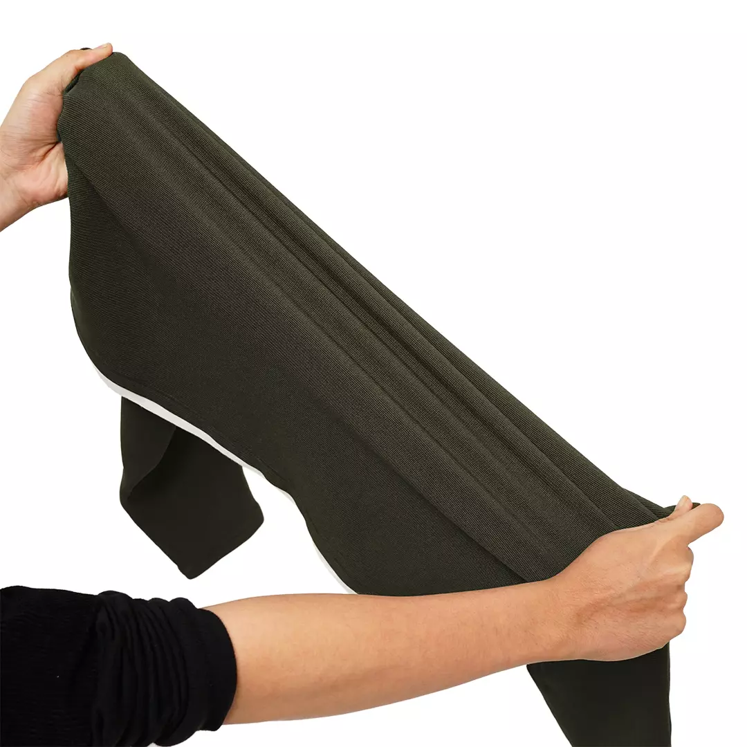 Faux Layered Long Sleeve T-Shirt Black