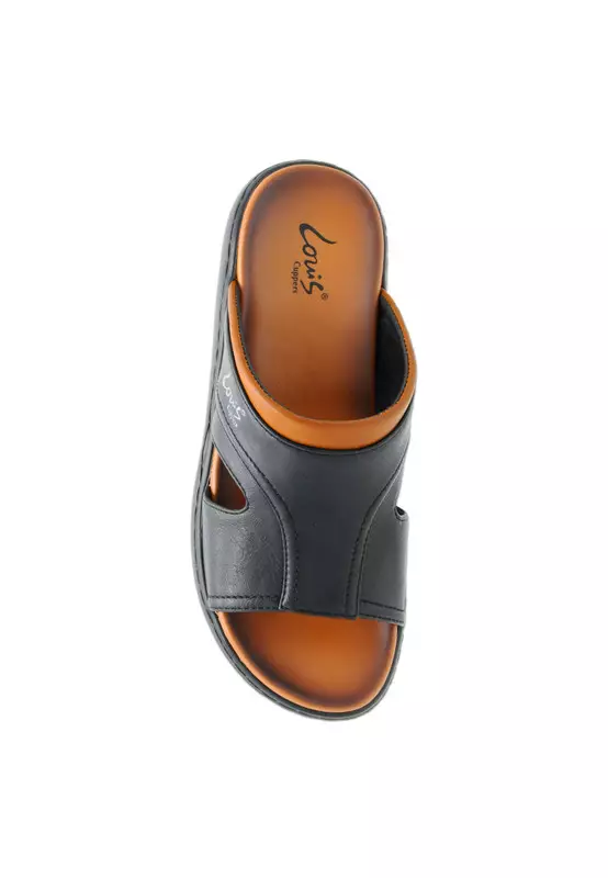 Slip On Faux Leather Classic Casual Sandals