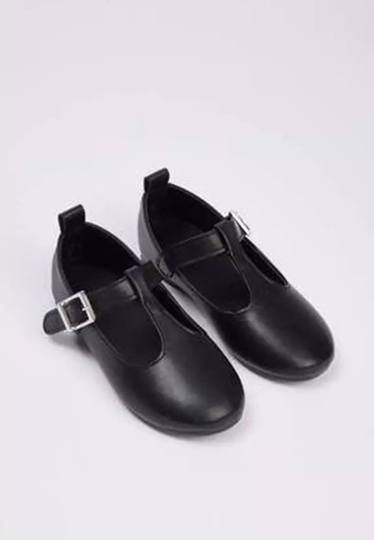 Black T Band Mary Jane Little Girls' Ballerina Ballet Takaw26Be00000